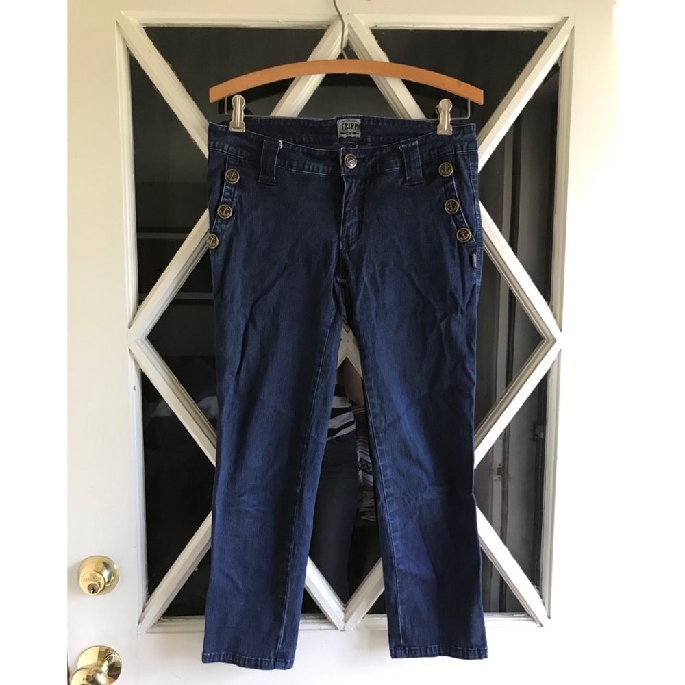 Sailor Style Capri Pants ⚓️❤️